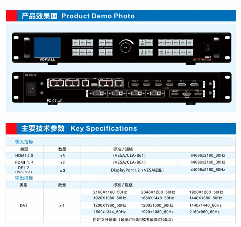 VDWALL A66系列