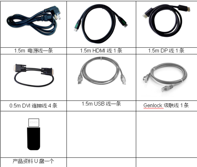 VDWALL LED 4K Processor HDMI切换器