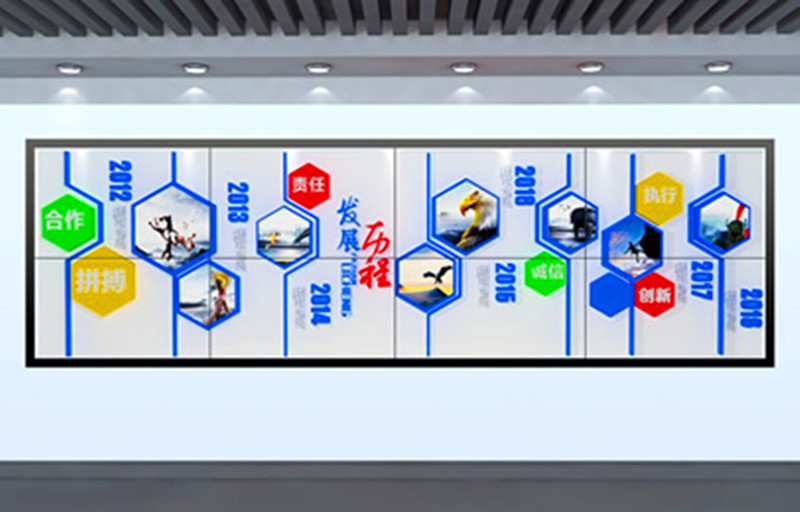 多媒体展厅LED大屏幕/LCD拼接屏方案