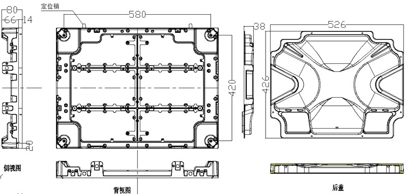 FS-EIA1.8S-B LED显示屏箱体组装图示